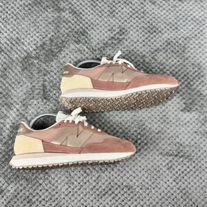 New Balance Women's 237 Retro Sneaker Classic Running Shoe 8.5 Copper Mesh Lace